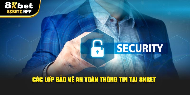 Các lớp bảo vệ an toàn thông tin tại 8KBET